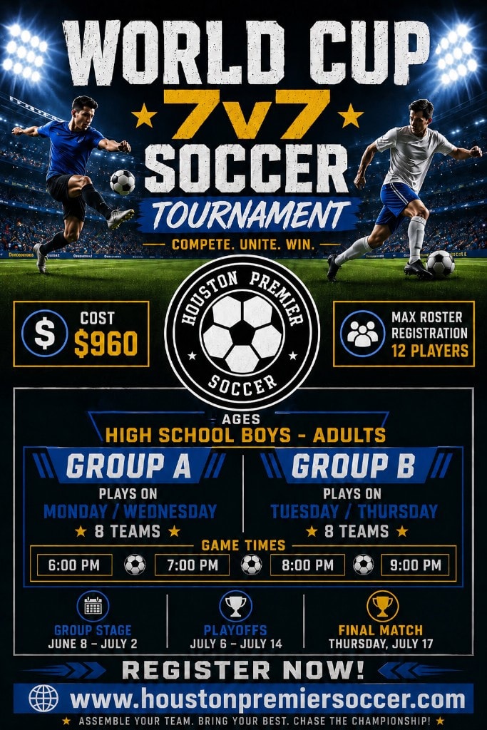 World Cup 7v7 Soccer Tournament